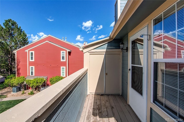 2690 E Otero Pl Unit 7, Centennial, CO 80122 - balcony featuring central AC