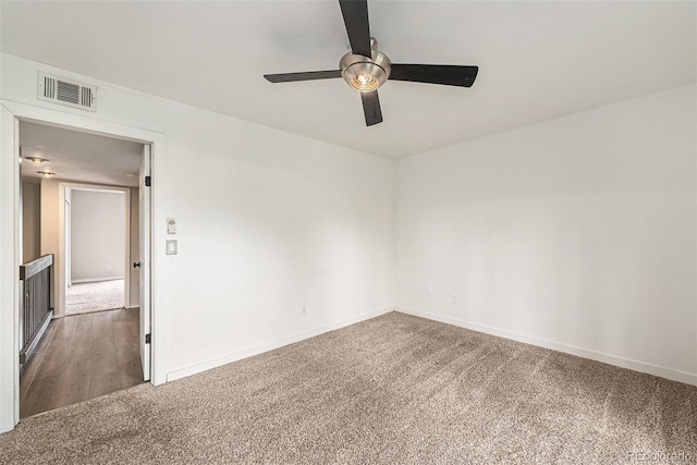 3550 S Harlan St Unit 105, Denver, CO 80235 - empty room with carpet floors and ceiling fan