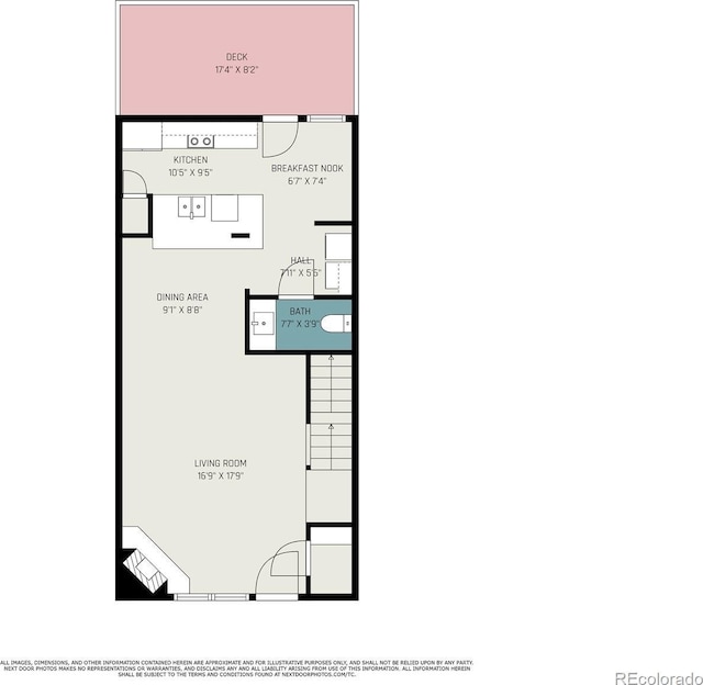 3550 S Harlan St Unit 105, Denver, CO 80235 - view of home floor plan