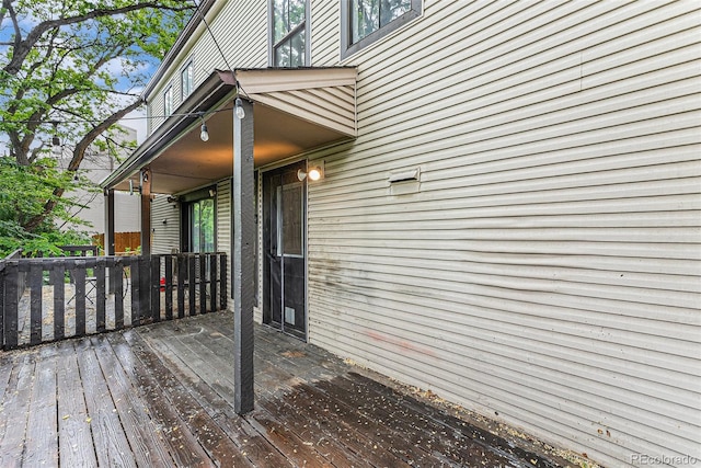 3550 S Harlan St Unit 105, Denver, CO 80235 - view of wooden terrace
