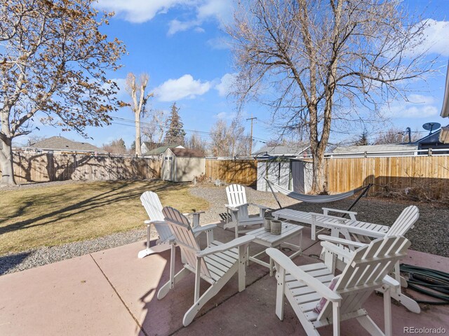 1221 Ulster St, Denver, CO 80220 - view of patio / terrace