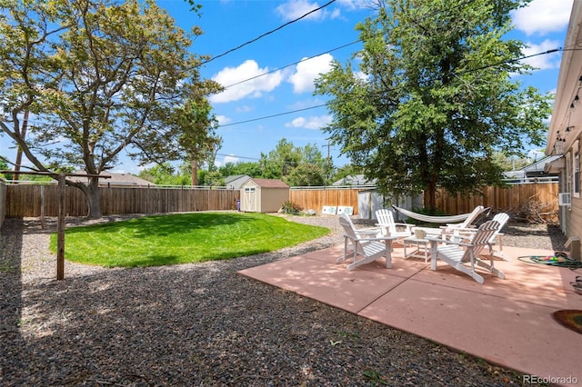 1221 Ulster St, Denver, CO 80220 - view of yard featuring a patio area