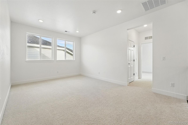 16549 Black Rose Cir, Parker, CO 80134 - spare room featuring light carpet, baseboards, and visible vents