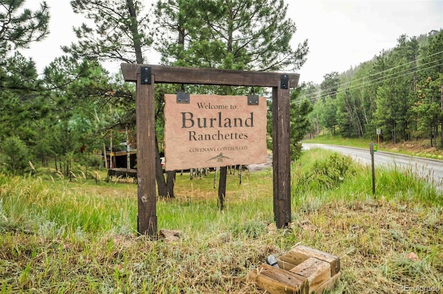 162 Pine Trl, Bailey, CO 80421 - view of community / neighborhood sign