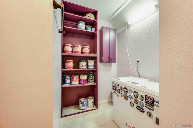 162 Pine Trl, Bailey, CO 80421 - storage area with washer / clothes dryer