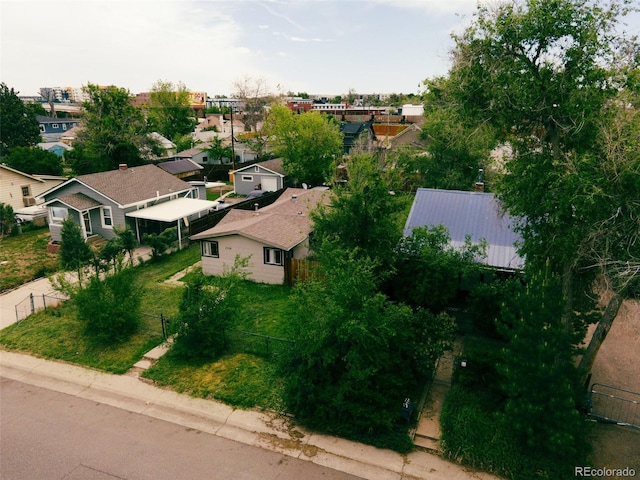 2258 S Galapago St, Denver, CO 80223 - aerial view of residential area