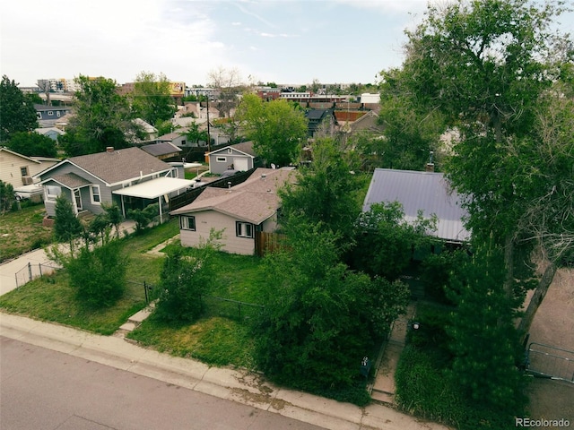 2258 S Galapago St, Denver, CO 80223 - aerial perspective of suburban area