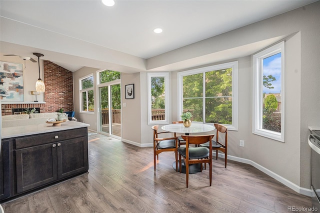 17548 E Wesley Pl, Aurora, CO 80013 - dining room with light wood-type flooring and recessed lighting