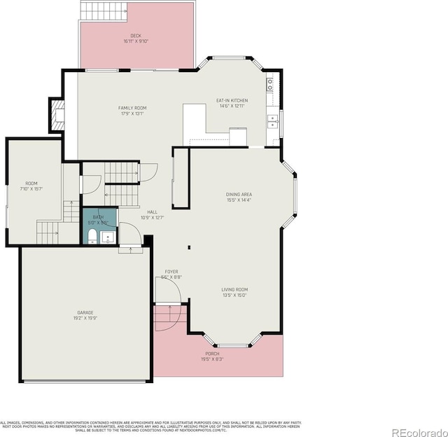 17548 E Wesley Pl, Aurora, CO 80013 - view of room layout