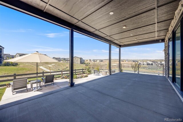 6677 Crossbridge Cir, Castle Pines, CO 80108 - view of patio