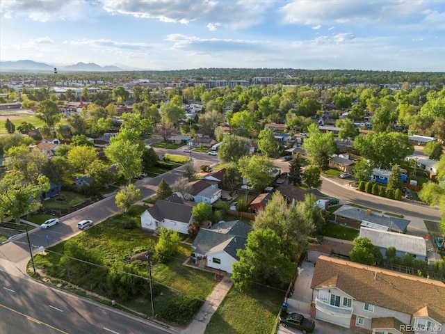 6801 W 52nd Ave, Arvada, CO 80002 - aerial view of residential area featuring mountains