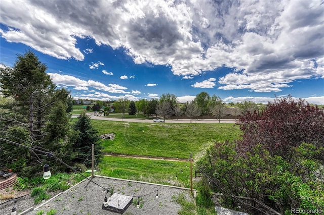 3630 Sawgrass Trl, Castle Rock, CO 80109 - view of green lawn with a rural view