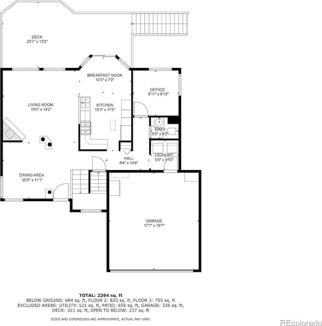3630 Sawgrass Trl, Castle Rock, CO 80109 - home floor plan