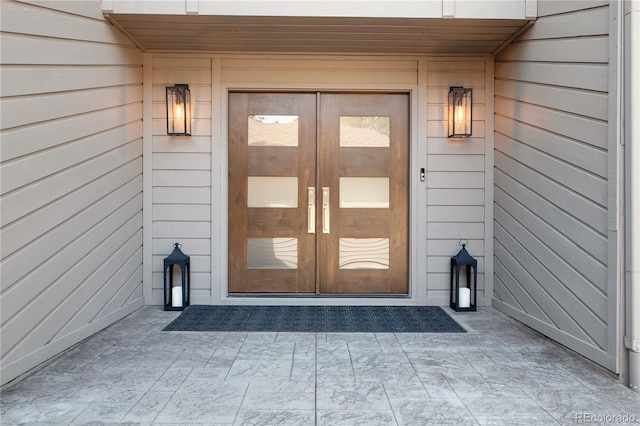 31607 Broadmoor Dr, Evergreen, CO 80439 - entrance to property featuring french doors