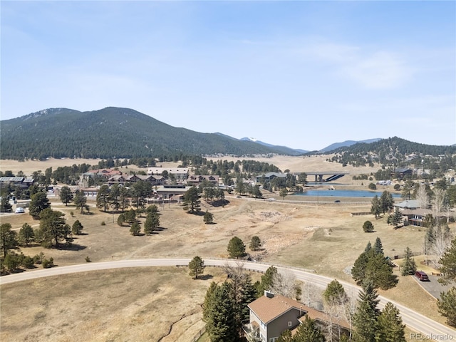 31607 Broadmoor Dr, Evergreen, CO 80439 - view of mountain backdrop featuring a nearby body of water