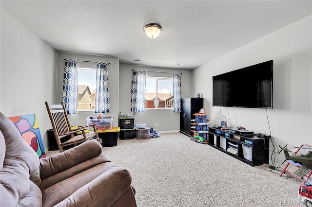 10684 Calista Way, Fountain, CO 80817 - carpeted living area with baseboards