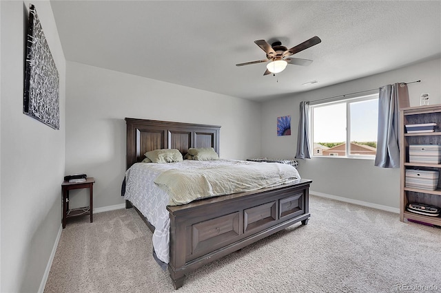 10684 Calista Way, Fountain, CO 80817 - bedroom featuring light colored carpet and ceiling fan