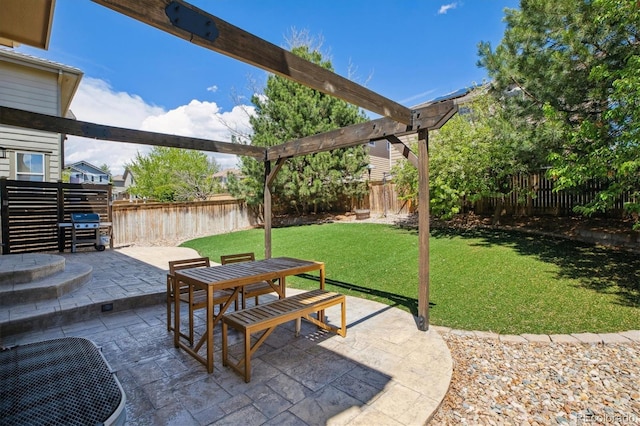 view of patio / terrace with outdoor dining space