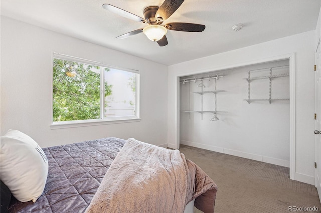 18355 W 59th Dr, Golden, CO 80403 - carpeted bedroom featuring baseboards and ceiling fan