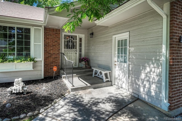 1572 W Long Ave, Littleton, CO 80120 - view of exterior entry featuring brick siding
