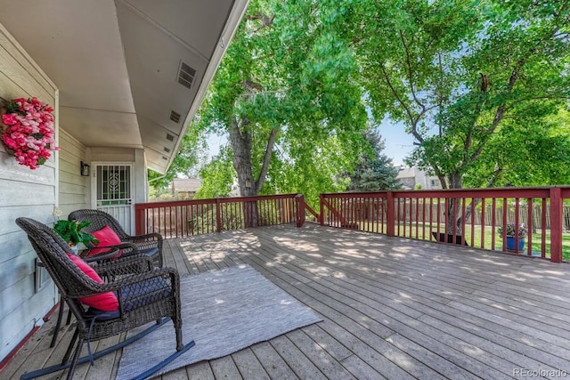 1572 W Long Ave, Littleton, CO 80120 - view of wooden deck
