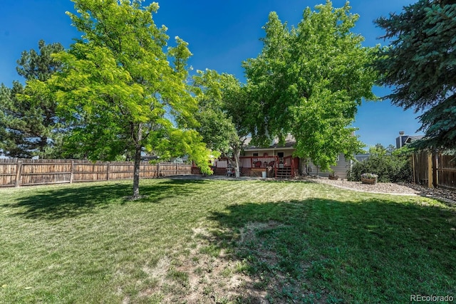 1572 W Long Ave, Littleton, CO 80120 - view of fenced backyard