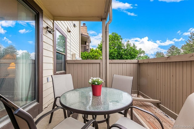 7750 W 87th Dr Unit C, Arvada, CO 80005 - balcony featuring outdoor dining area