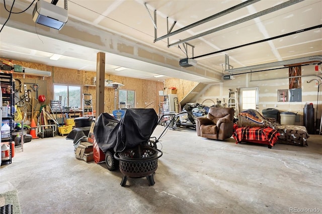 116 County Road 414, Granby, CO 80446 - garage with a garage door opener and electric panel