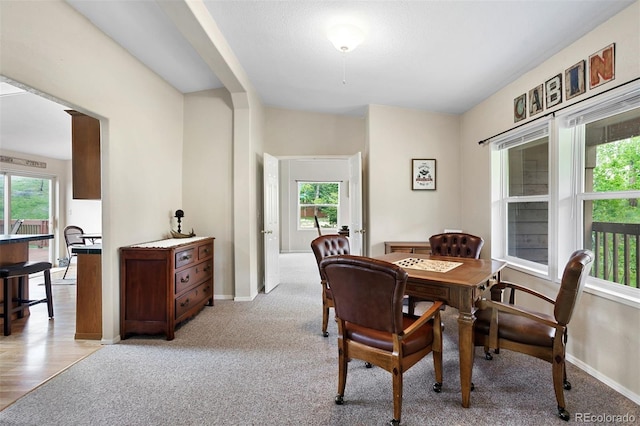 116 County Road 414, Granby, CO 80446 - dining space with plenty of natural light and light carpet