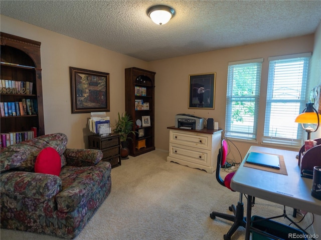 8908 Jellison Ct, Westminster, CO 80021 - carpeted office featuring a textured ceiling