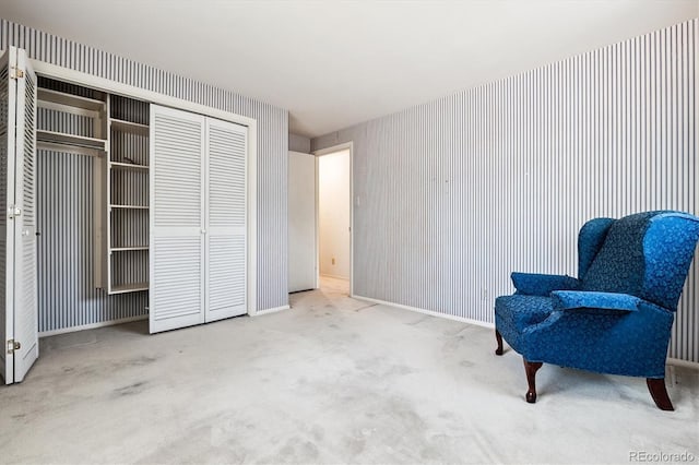 7129 S Marshall St, Littleton, CO 80128 - sitting room with carpet floors and baseboards