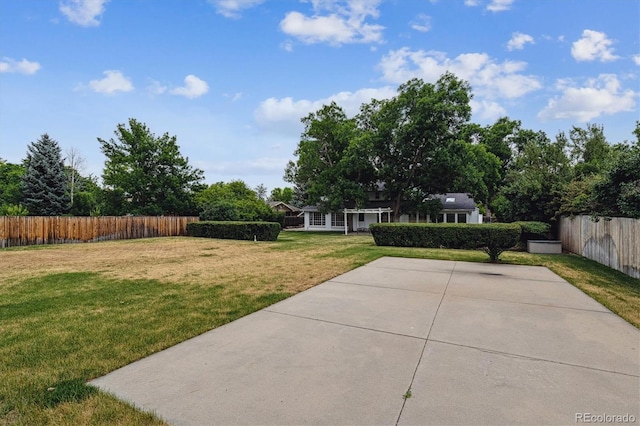 7129 S Marshall St, Littleton, CO 80128 - view of yard with a patio