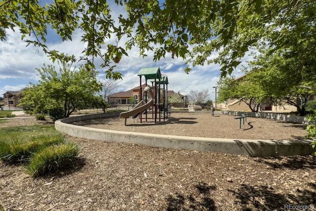 view of community playground