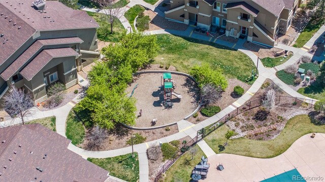 bird's eye view