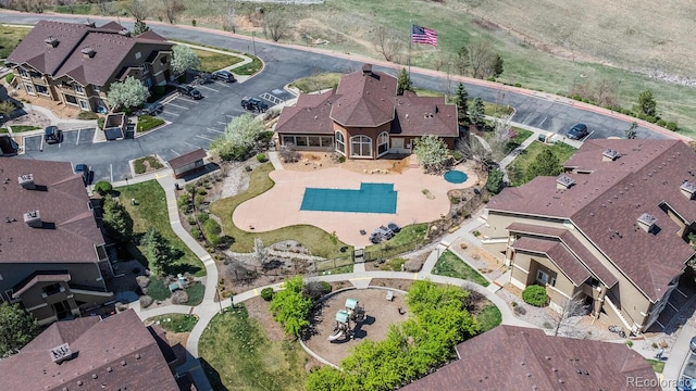 bird's eye view