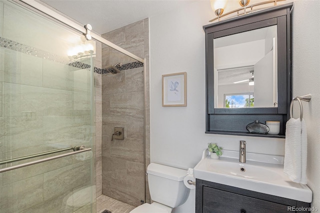 5210 Garrison St Unit 2, Arvada, CO 80002 - full bath with vanity and a stall shower