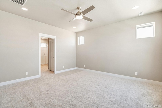21022 E 63rd Dr, Aurora, CO 80019 - carpeted empty room featuring ceiling fan