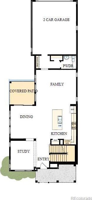 21022 E 63rd Dr, Aurora, CO 80019 - floor plan