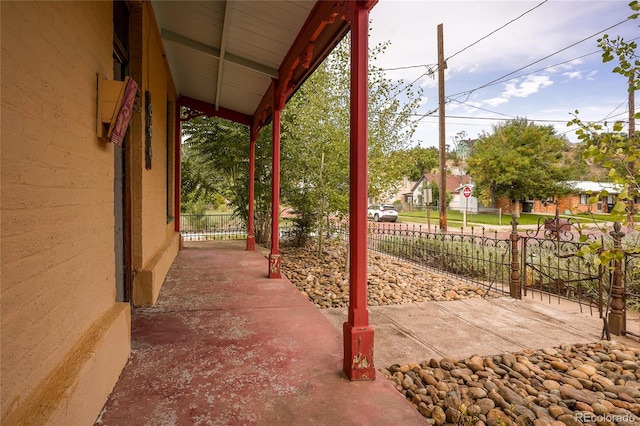 view of patio