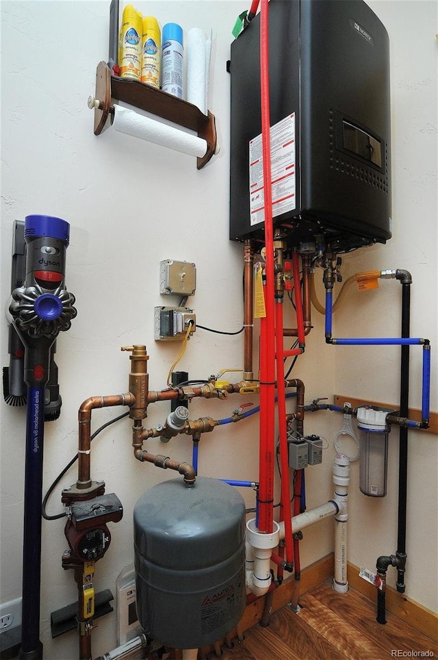 utilities with water heater