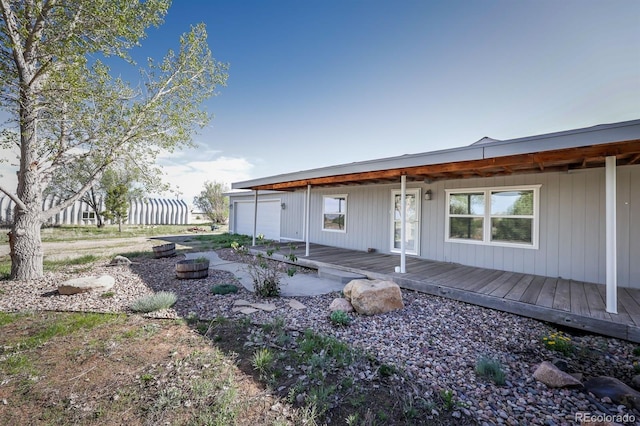 39045 Big Springs Rd, Rush, CO 80833 - rear view of property featuring a deck