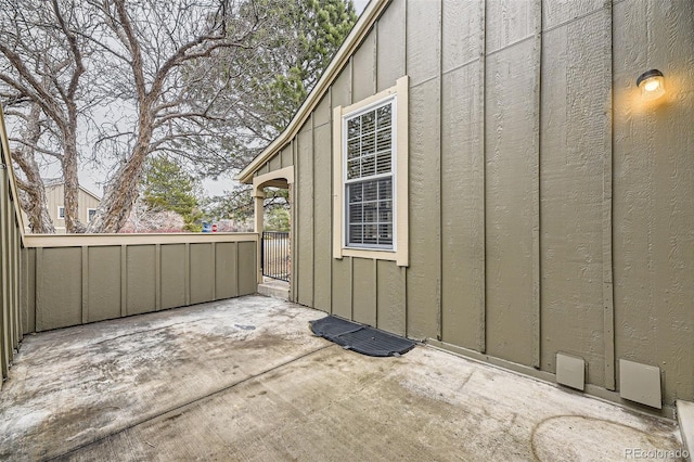 view of patio / terrace