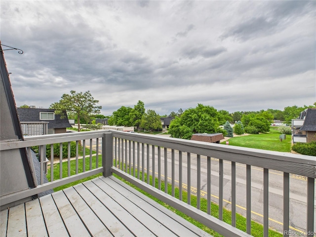 190 E Highline Cir Unit 302, Centennial, CO 80122 - view of wooden terrace