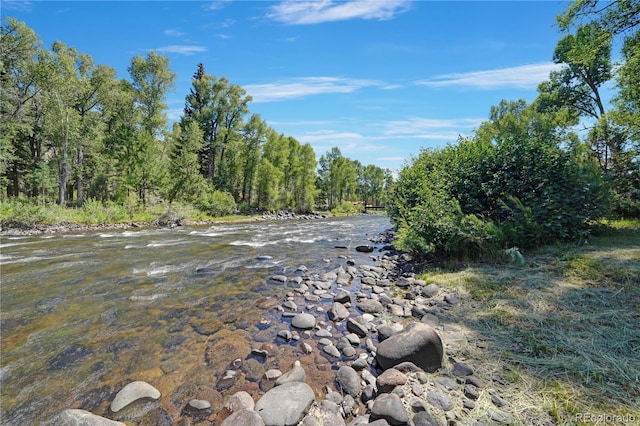 property view of water