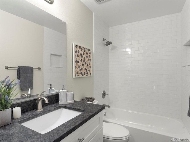16986 E Piedmont Dr Unit A, Aurora, CO 80015 - full bath with vanity and  shower combination