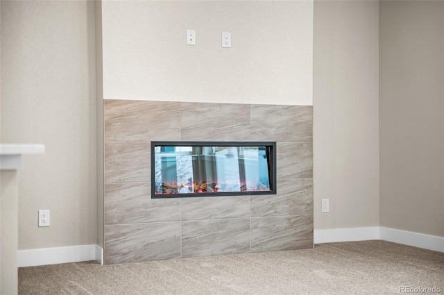 9457 W 58th Ln Unit A, Arvada, CO 80002 - detailed view of carpet and a tile fireplace