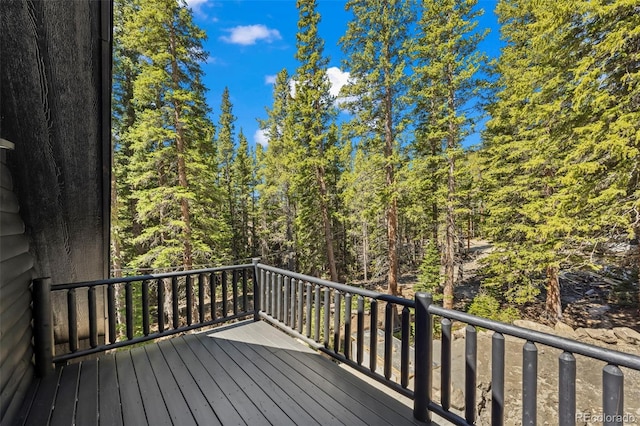 46 Silver Creek Rd, Idaho Springs, CO 80452 - view of wooden terrace