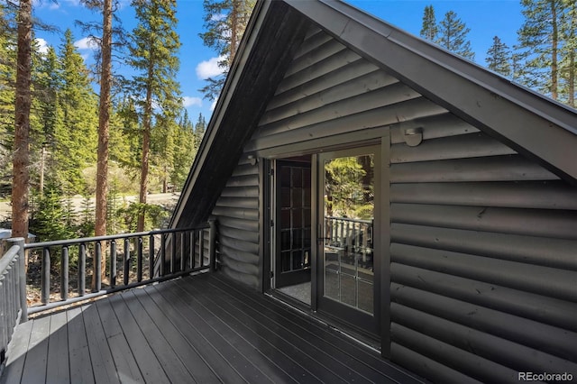46 Silver Creek Rd, Idaho Springs, CO 80452 - view of deck