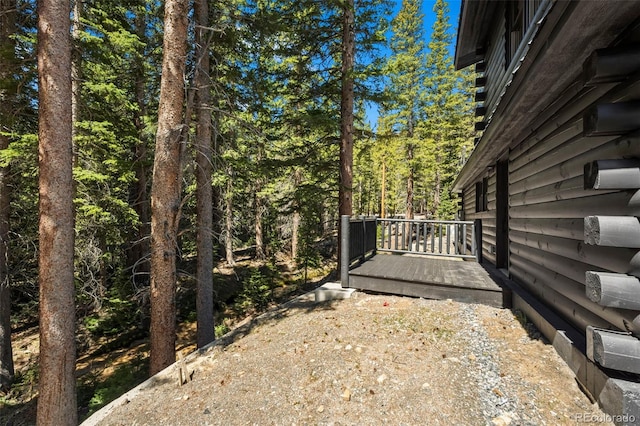 46 Silver Creek Rd, Idaho Springs, CO 80452 - gate featuring a wooded view