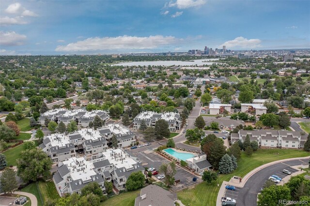 1820 Newland Ct Unit 310, Lakewood, CO 80214 - bird's eye view of a pool area